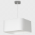 Lampa wisząca NAPOLI WHITE/CHROME 1xE27 ML6362 Milagro