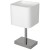 Lampka stołowa NAPOLI WHITE/CHROME 1xE27 ML6363 Milagro