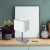 Lampka stołowa NAPOLI WHITE/CHROME 1xE27 ML6363 Milagro