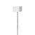 Lampa stojąca NAPOLI WHITE/CHROME 1xE27 ML6364 Milagro