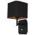 Kinkiet NAPOLI BLACK/GOLD 1xE27 ML6365 Milagro