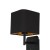 Kinkiet NAPOLI BLACK/GOLD 1xE27 ML6365 Milagro