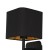 Kinkiet NAPOLI BLACK/GOLD 1xE27 ML6365 Milagro