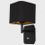 Kinkiet NAPOLI BLACK/GOLD 1xE27 ML6365 Milagro