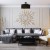 Lampa podsufitowa NAPOLI BLACK/GOLD 1xE27 ML6367 Milagro