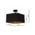 Lampa podsufitowa NAPOLI BLACK/GOLD 1xE27 ML6367 Milagro
