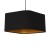 Lampa wisząca NAPOLI BLACK/GOLD 1xE27 ML6368 Milagro