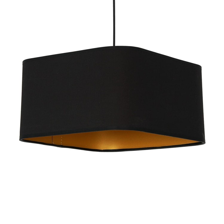 Lampa wisząca NAPOLI BLACK/GOLD 1xE27 ML6368 Milagro