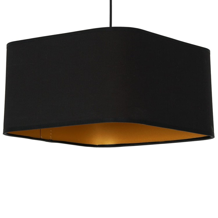 Lampa wisząca NAPOLI BLACK/GOLD 1xE27 ML6368 Milagro