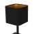 Lampka stołowa NAPOLI BLACK/GOLD 1xE27 ML6369 Milagro