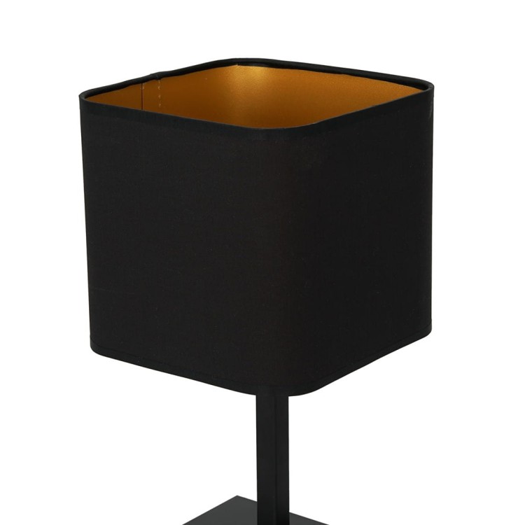 Lampka stołowa NAPOLI BLACK/GOLD 1xE27 ML6369 Milagro
