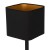 Lampka stołowa NAPOLI BLACK/GOLD 1xE27 ML6369 Milagro