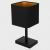 Lampka stołowa NAPOLI BLACK/GOLD 1xE27 ML6369 Milagro