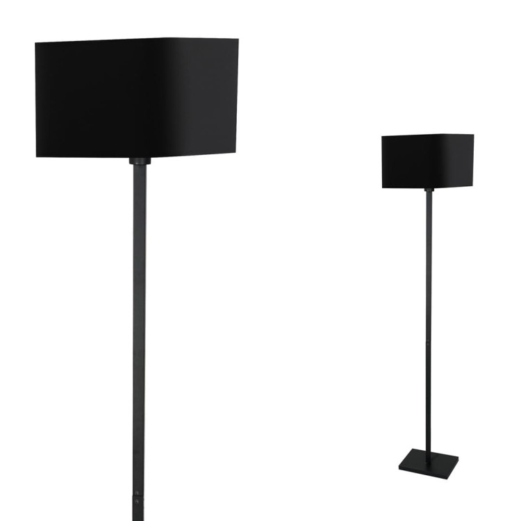 Lampa stojąca NAPOLI BLACK/GOLD 1xE27 ML6370 Milagro