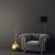 Lampa stojąca NAPOLI BLACK/GOLD 1xE27 ML6370 Milagro