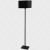 Lampa stojąca NAPOLI BLACK/GOLD 1xE27 ML6370 Milagro