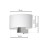 Kinkiet CASINO WHITE/CHROME 1xE27 ML6371 Milagro