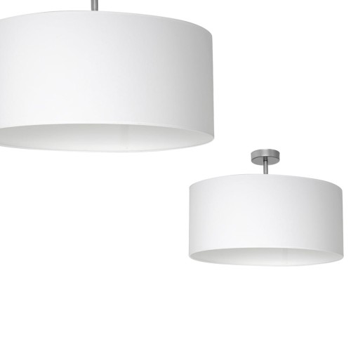 Lampa podsufitowa CASINO WHITE/CHROME 1xE27 ML6373 Milagro