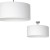 Lampa podsufitowa CASINO WHITE/CHROME 1xE27 ML6373 Milagro