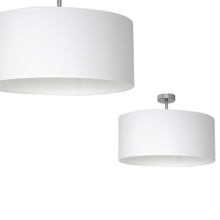 Lampa podsufitowa CASINO WHITE/CHROME 1xE27 ML6373 Milagro
