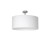 Lampa podsufitowa CASINO WHITE/CHROME 1xE27 ML6373 Milagro