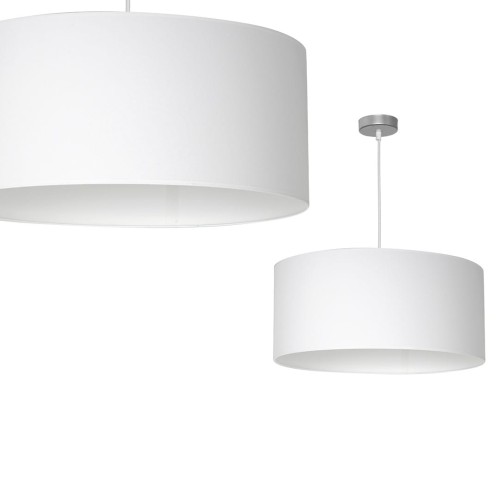 Lampa wisząca CASINO WHITE/CHROME 1xE27 ML6374 Milagro