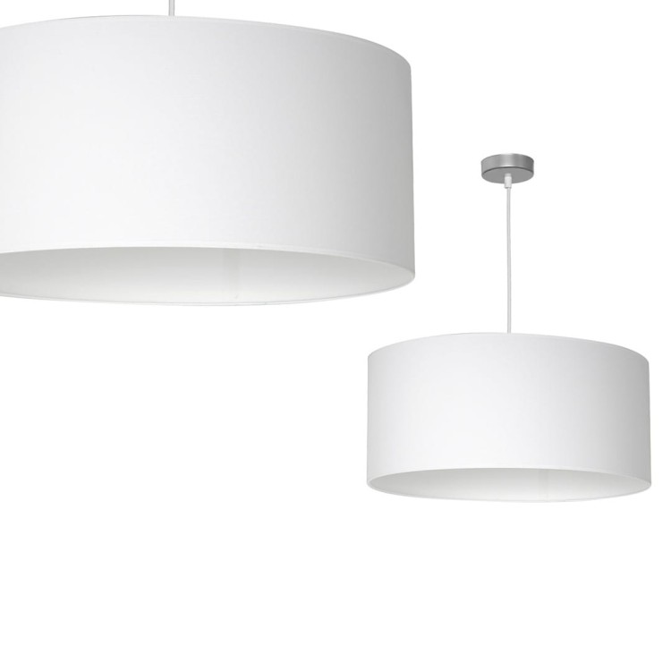 Lampa wisząca CASINO WHITE/CHROME 1xE27 ML6374 Milagro