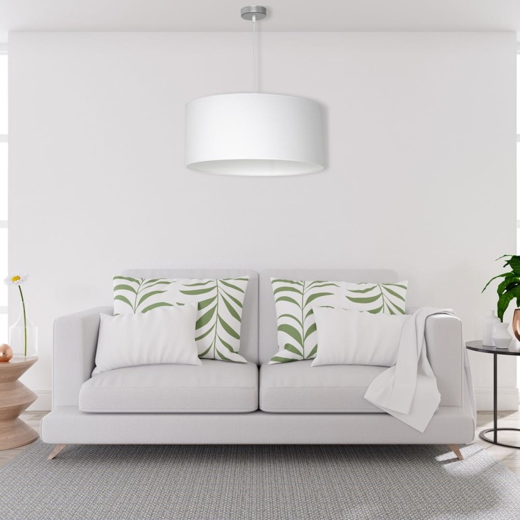 Lampa wisząca CASINO WHITE/CHROME 1xE27 ML6374 Milagro