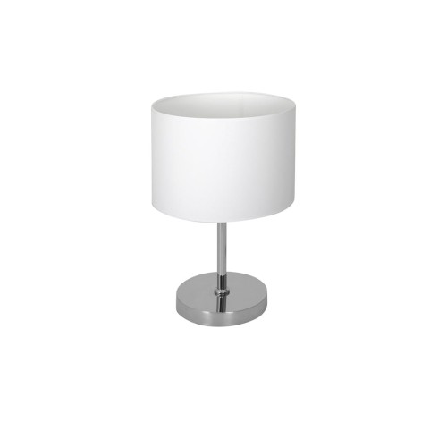 Lampka stołowa CASINO WHITE/CHROME 1xE27 ML6375 Milagro