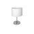 Lampka stołowa CASINO WHITE/CHROME 1xE27 ML6375 Milagro