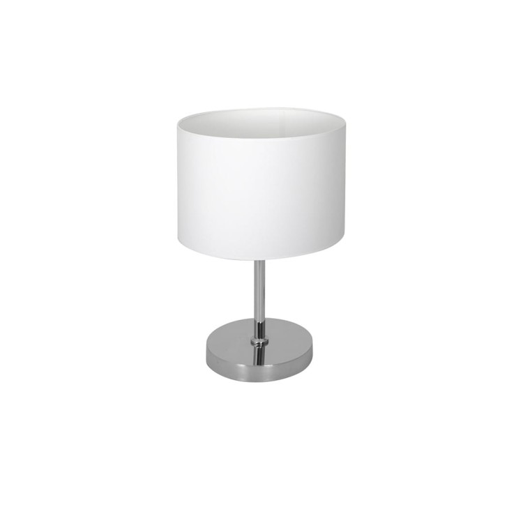 Lampka stołowa CASINO WHITE/CHROME 1xE27 ML6375 Milagro