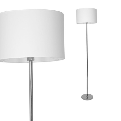 Lampa stojąca CASINO WHITE/CHROME 1xE27 ML6376 Milagro