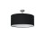 Lampa podsufitowa CASINO BLACK/CHROME 1xE27 ML6379 Milagro