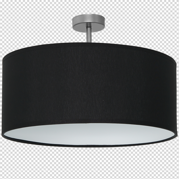 Lampa podsufitowa CASINO BLACK/CHROME 1xE27 ML6379 Milagro