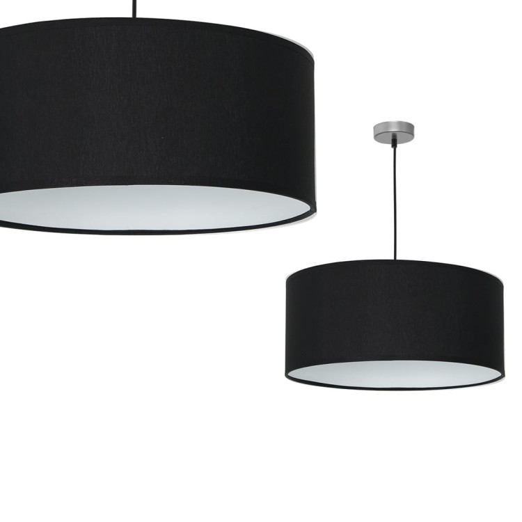 Lampa wisząca CASINO BLACK/CHROME 1xE27 ML63800 Milagro