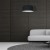 Lampa wisząca CASINO BLACK/CHROME 1xE27 ML63800 Milagro