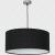 Lampa wisząca CASINO BLACK/CHROME 1xE27 ML63800 Milagro