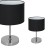 Lampka stołowa CASINO BLACK/CHROME 1xE27 ML6381 Milagro
