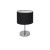 Lampka stołowa CASINO BLACK/CHROME 1xE27 ML6381 Milagro
