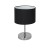 Lampka stołowa CASINO BLACK/CHROME 1xE27 ML6381 Milagro