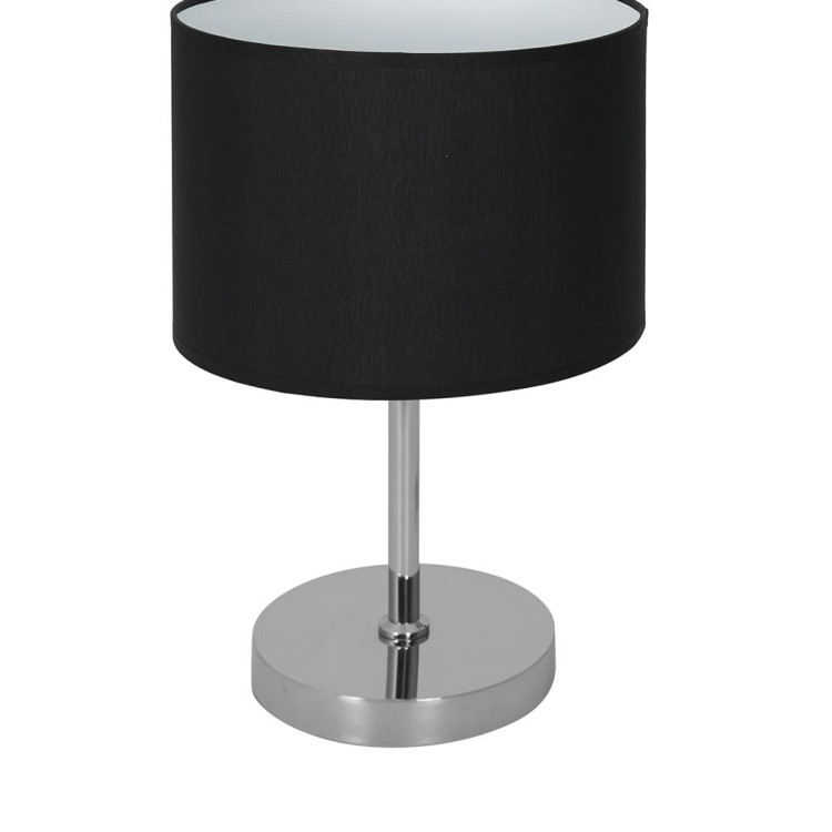 Lampka stołowa CASINO BLACK/CHROME 1xE27 ML6381 Milagro