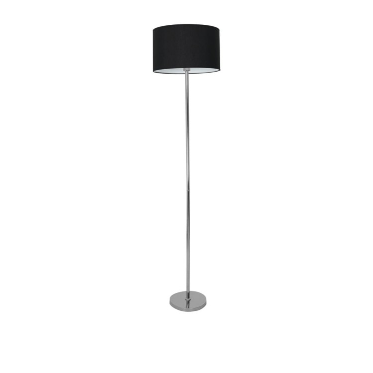 Lampa stojąca CASINO BLACK/CHROME 1xE27 ML6382 Milagro