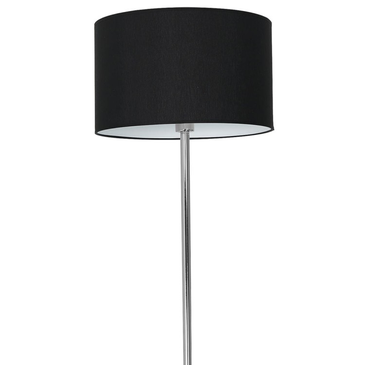 Lampa stojąca CASINO BLACK/CHROME 1xE27 ML6382 Milagro