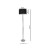 Lampa stojąca CASINO BLACK/CHROME 1xE27 ML6382 Milagro