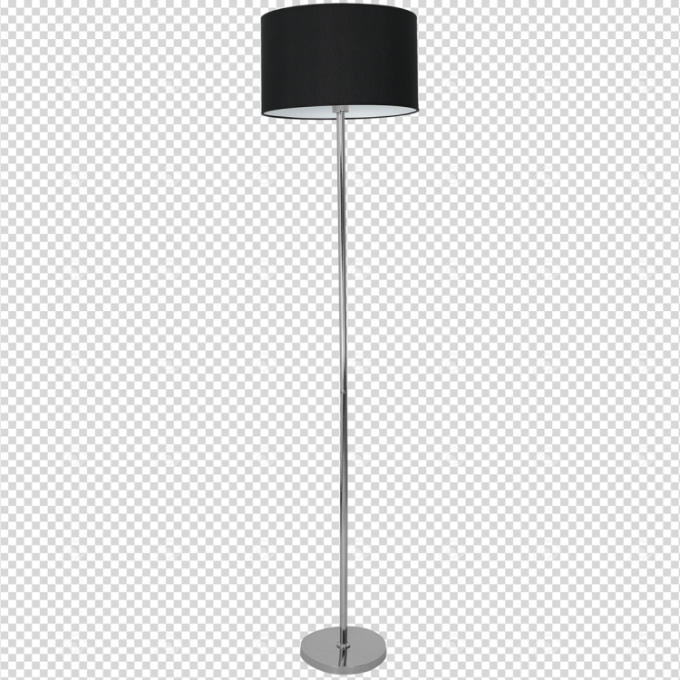 Lampa stojąca CASINO BLACK/CHROME 1xE27 ML6382 Milagro
