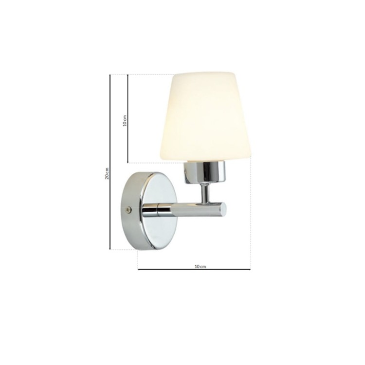 Kinkiet LEE CHROME 1xG9 ML6383 Milagro