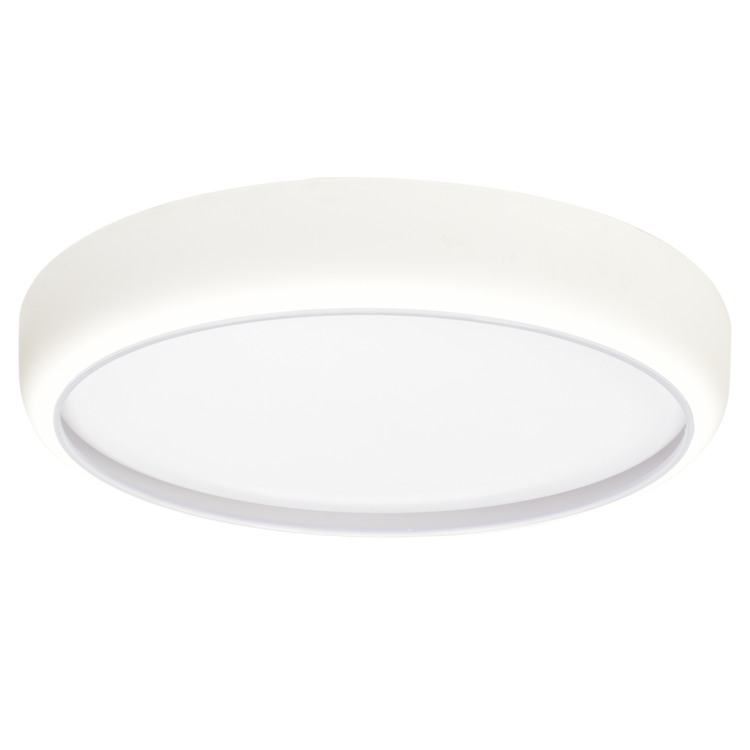 Plafoniera Plafon GEA WHITE 36W LED 390mm ML6393 Milagro z pilotem do salonu sypialni korytarza jadalni oprawa lampa sufitowa nowoczesna oświetleniowa biały biała barwa zmienna zimna neutralna biała dzienna Inspiracje Premium