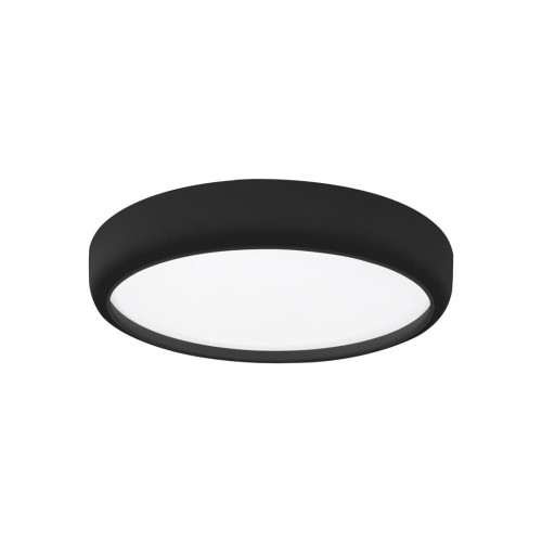 Plafoniera Plafon GEA BLACK 36W LED 390mm ML6394 Milagro z pilotem do salonu sypialni korytarza jadalni oprawa lampa sufitowa nowoczesna oświetleniowa czarny czarna barwa zmienna zimna neutralna biała dzienna Inspiracje Premium