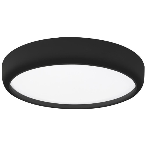 Plafoniera Plafon GEA BLACK 36W LED 390mm ML6394 Milagro z pilotem do salonu sypialni korytarza jadalni oprawa lampa sufitowa nowoczesna oświetleniowa czarny czarna barwa zmienna zimna neutralna biała dzienna Inspiracje Premium