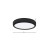Plafoniera Plafon GEA BLACK 36W LED 390mm ML6394 Milagro z pilotem do salonu sypialni korytarza jadalni oprawa lampa sufitowa nowoczesna oświetleniowa czarny czarna barwa zmienna zimna neutralna biała dzienna Inspiracje Premium